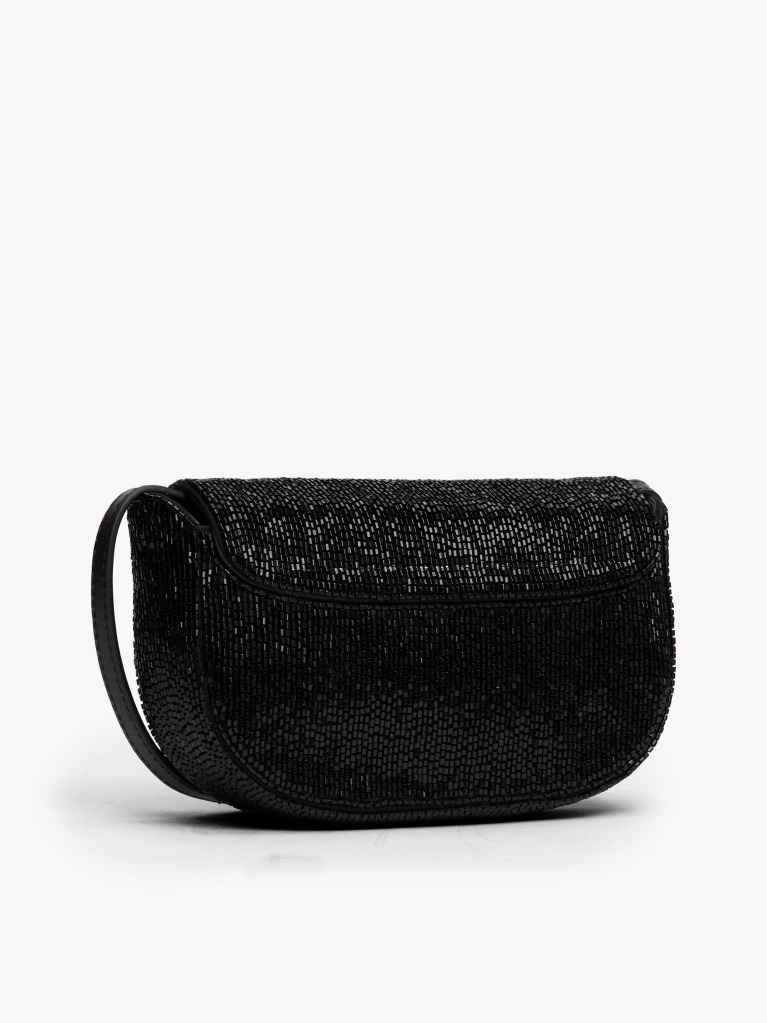 Negru Geanta Crossbody Din Piele  Femei