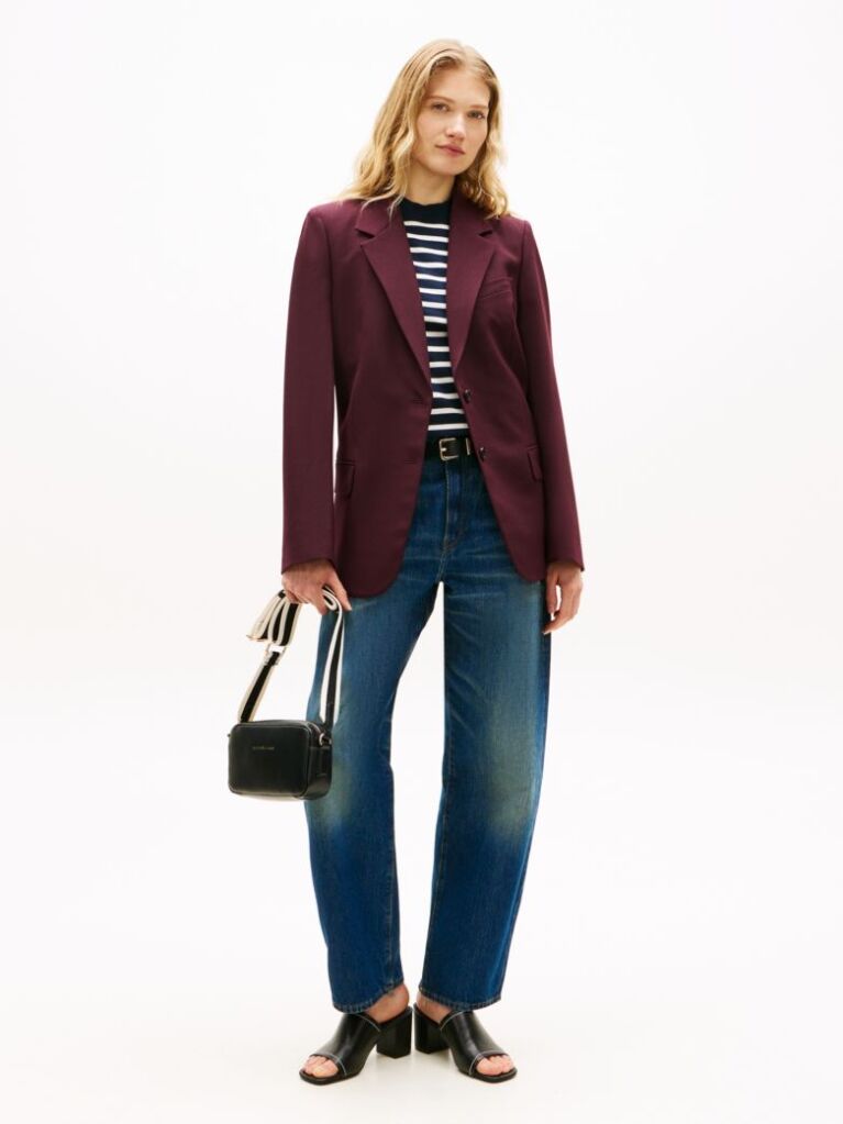 Negru Geanta Esentiala Camera Crossbody Cu Imprimeu  Femei