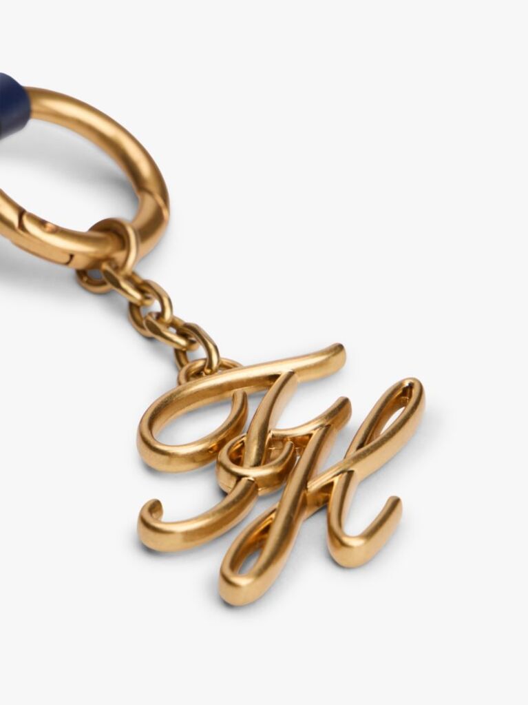 Rosu Breloc Din Piele Cu Logo  Femei