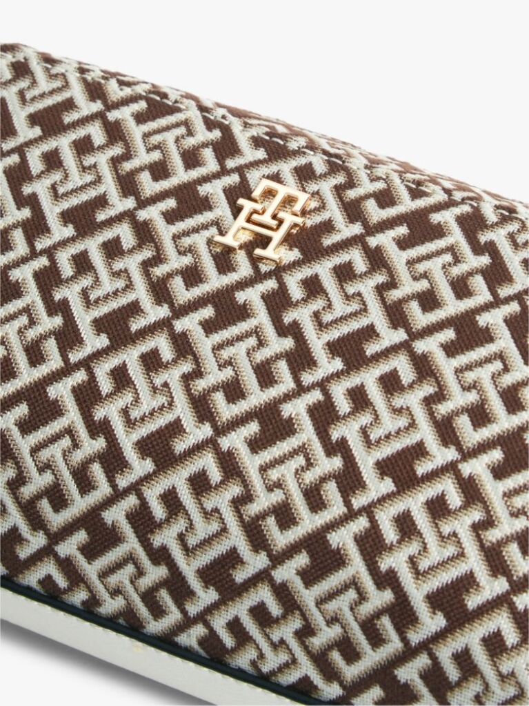 Multi Geanta Crossbody Camera Jacquard Cu Monograma TH  Femei