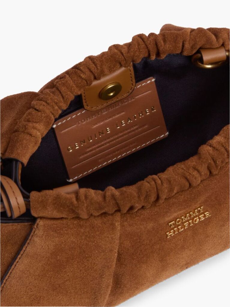 Maro Geanta Crossbody Din Suede Moale  Femei