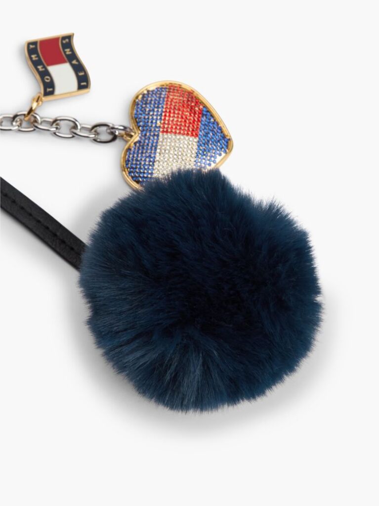 Multi Breloc Cu Inima Si Pom Pom  Femei