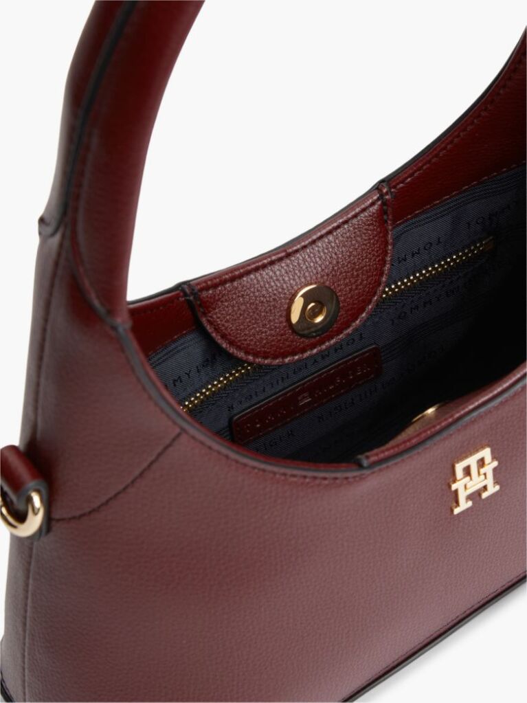 Rosu TH Geanta Hobo Crossbody Cu Monograma TH  Femei
