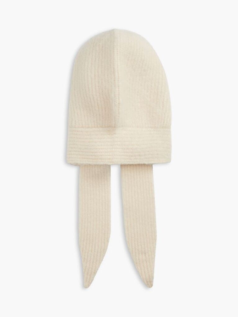 Bej Caciula Tricotata Chic Din Alpaca   Femei