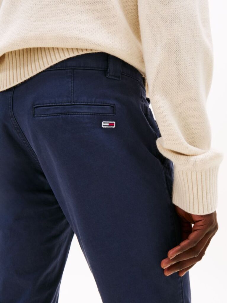 Blue Pantaloni Chinos Slim Fit Scanton  Barbati