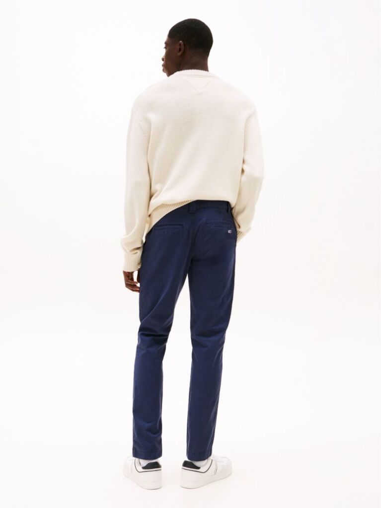 Blue Pantaloni Chinos Slim Fit Scanton  Barbati