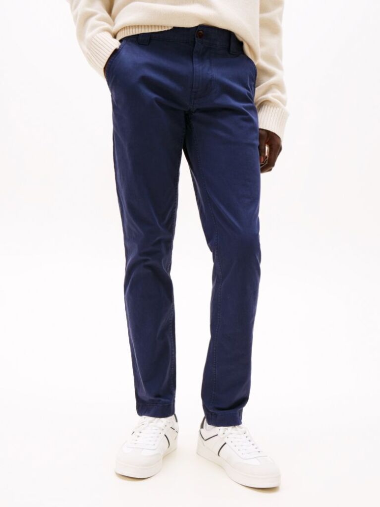 Blue Pantaloni Chinos Slim Fit Scanton  Barbati