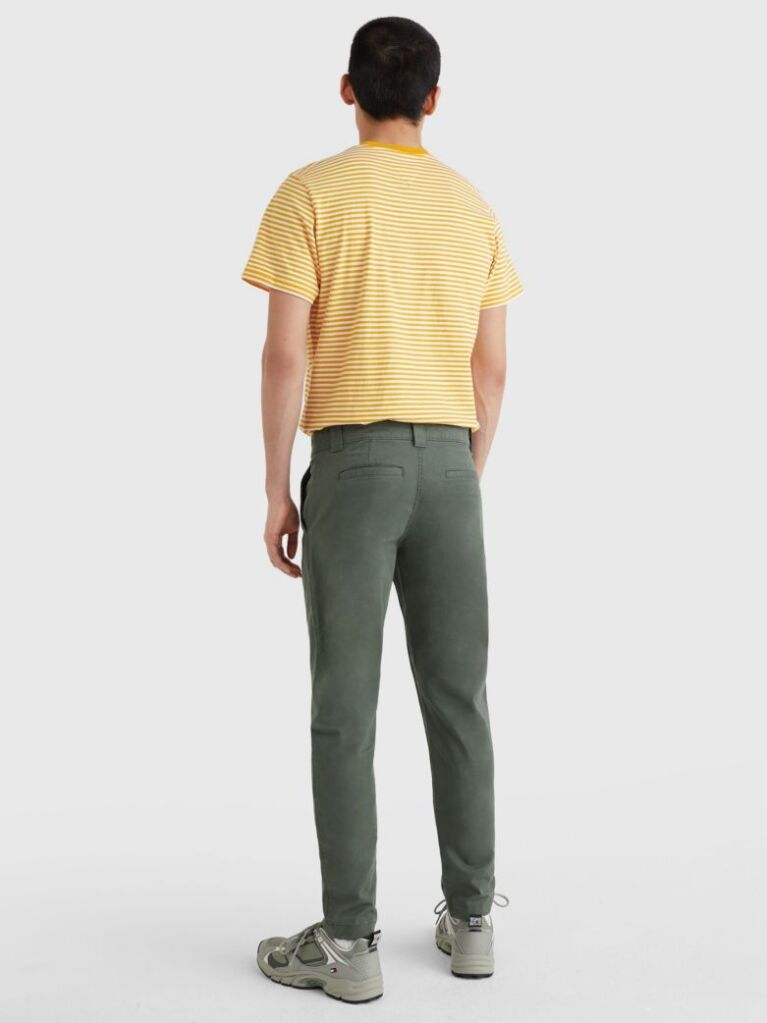 Khaki Pantaloni Chinos Slim Fit Scanton  Barbati