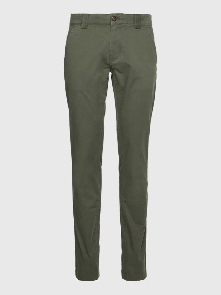 Khaki Pantaloni Chinos Slim Fit Scanton  Barbati