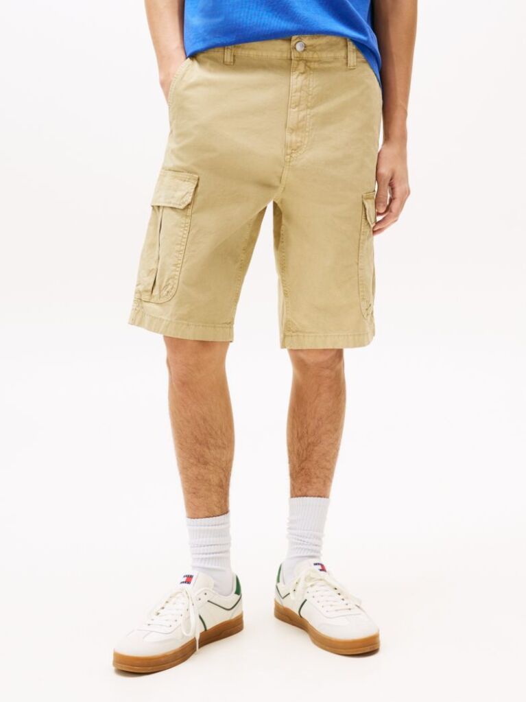 Bej Pantaloni Scurti Cargo Drepte Otis  Barbati