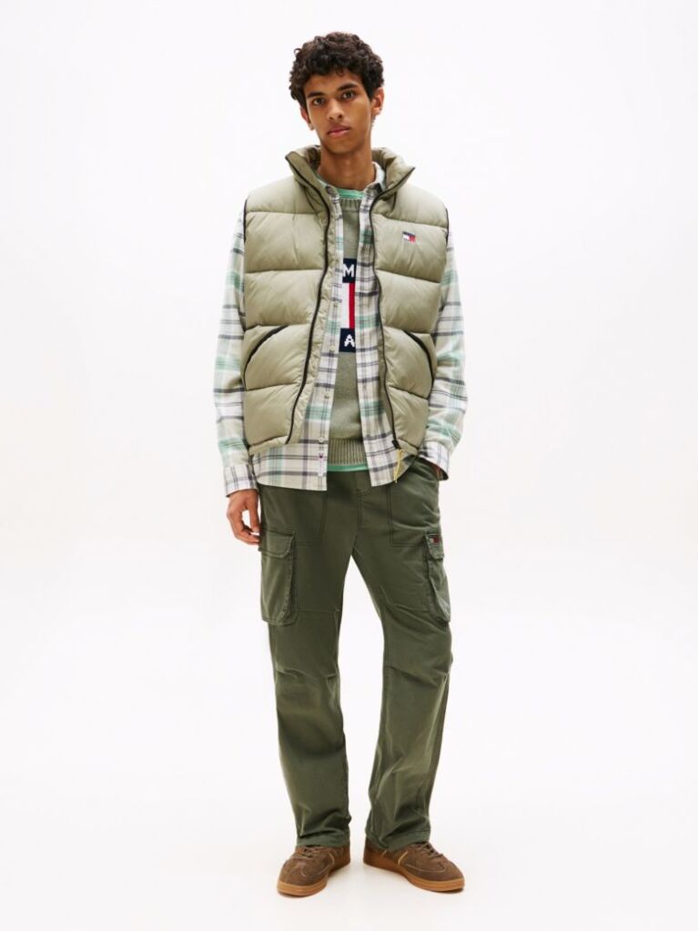 Verde Pantaloni Jogger Otis Regular Cu Buzunare Cargo  Barbati