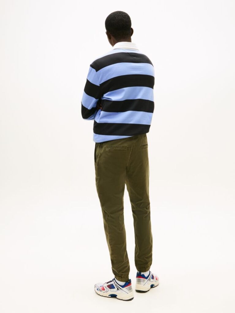 Verde Scanton Pantaloni Din Panza  Barbati