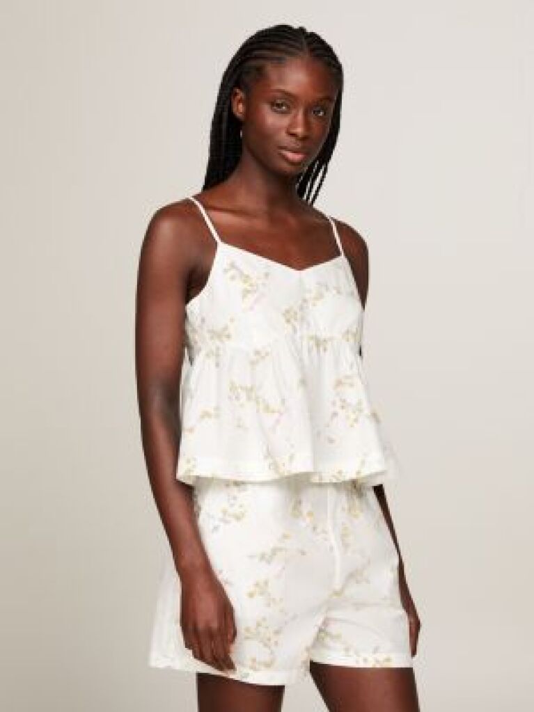 Multi Top Cropped Cu Imprimeu Floral   Femei