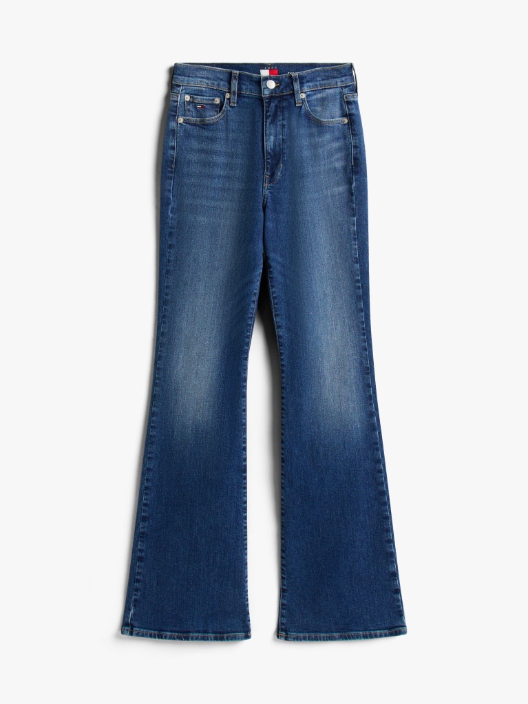 Denim Blugi Sylvia Skinny Evazati Cu Talie Inalta  Femei