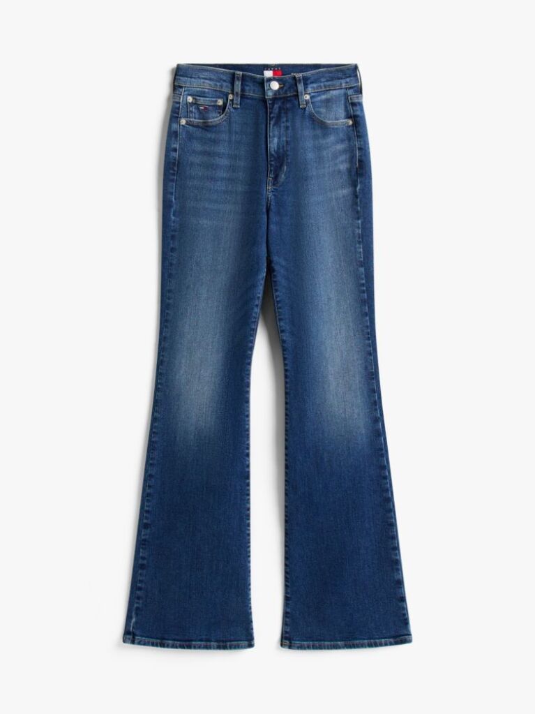 Denim Blugi Sylvia Skinny Evazati Cu Talie Inalta  Femei