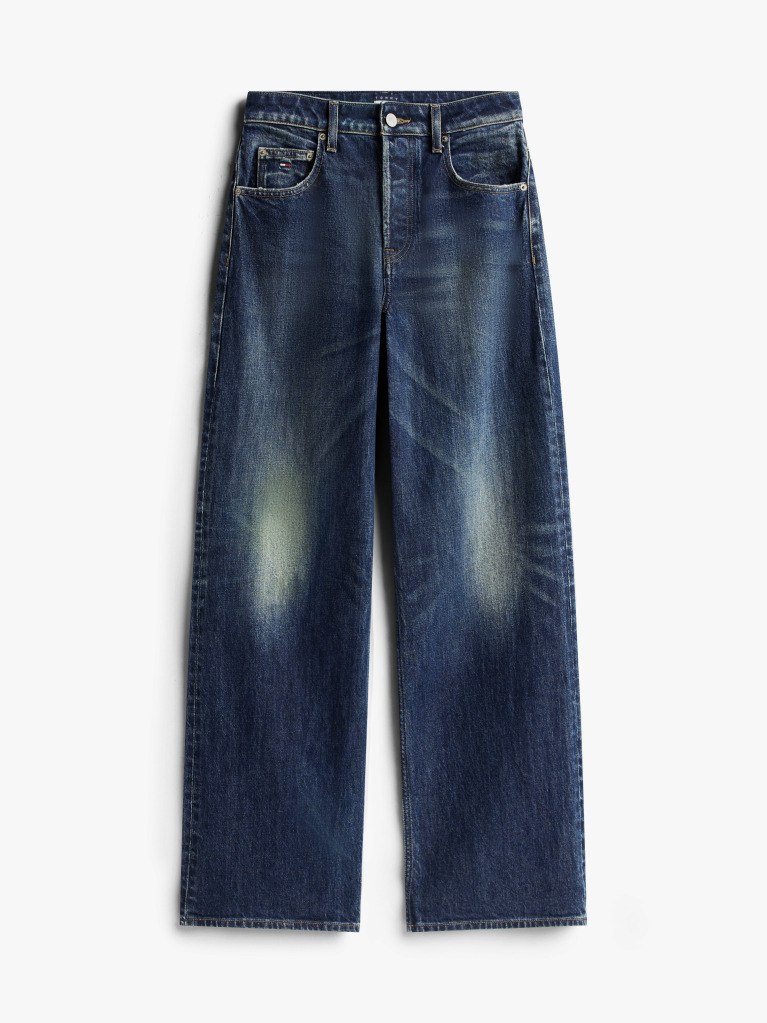 Denim Blugi Mia Relaxati Drepti Cu Talie Medie  Femei