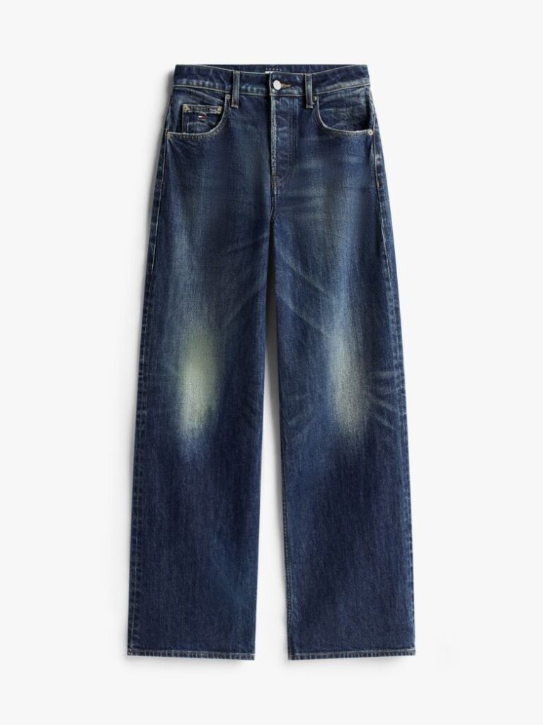 Denim Blugi Mia Relaxati Drepti Cu Talie Medie  Femei