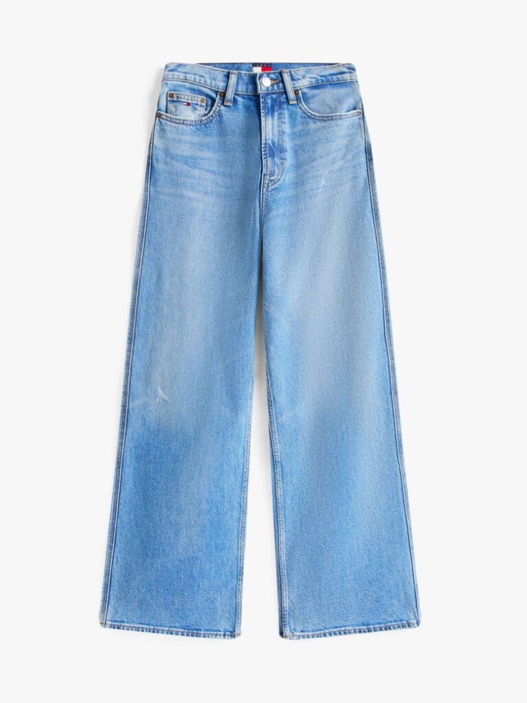 Denim Blugi Claire Coolmax Wide Cu Talie Inalta  Femei