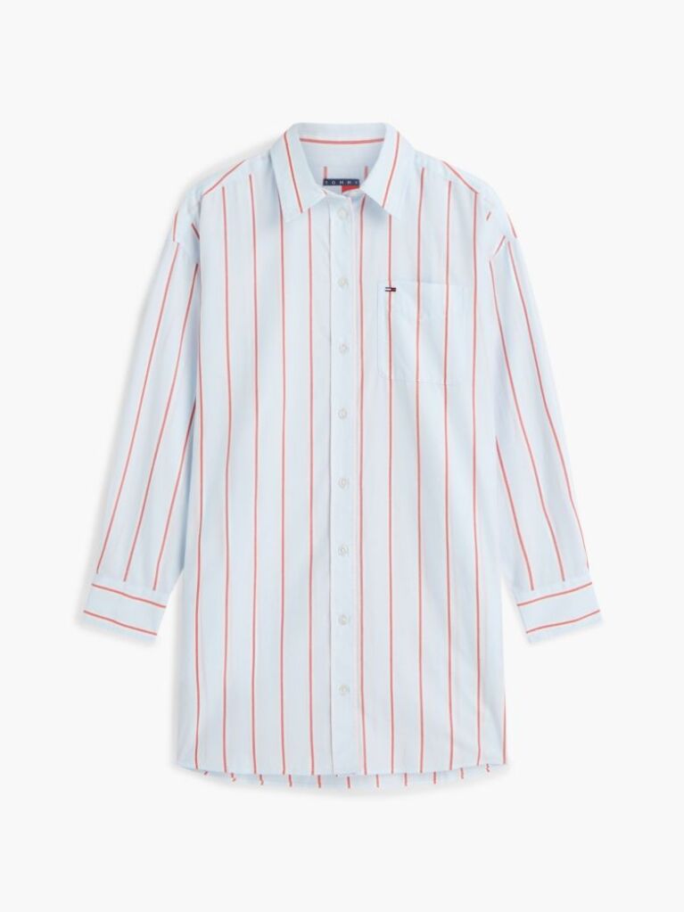 Multi Rochie Tip Camasa Cu Dungi  Femei