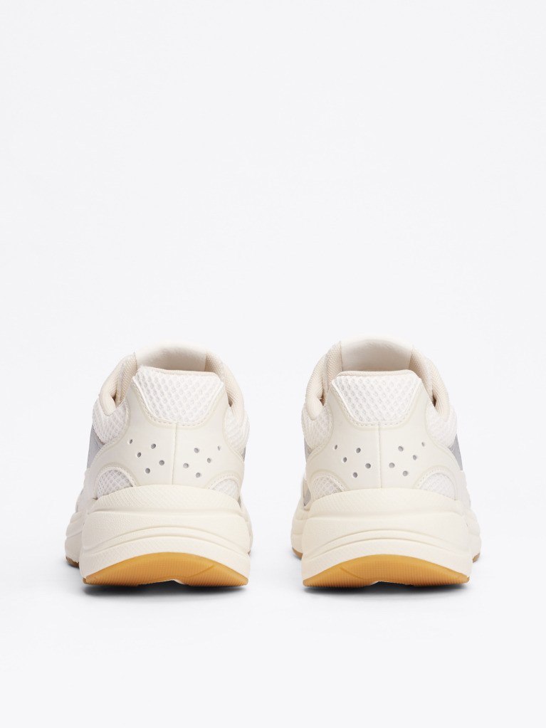Bej Pantofi Sport Cu Contrast Metalic  Femei