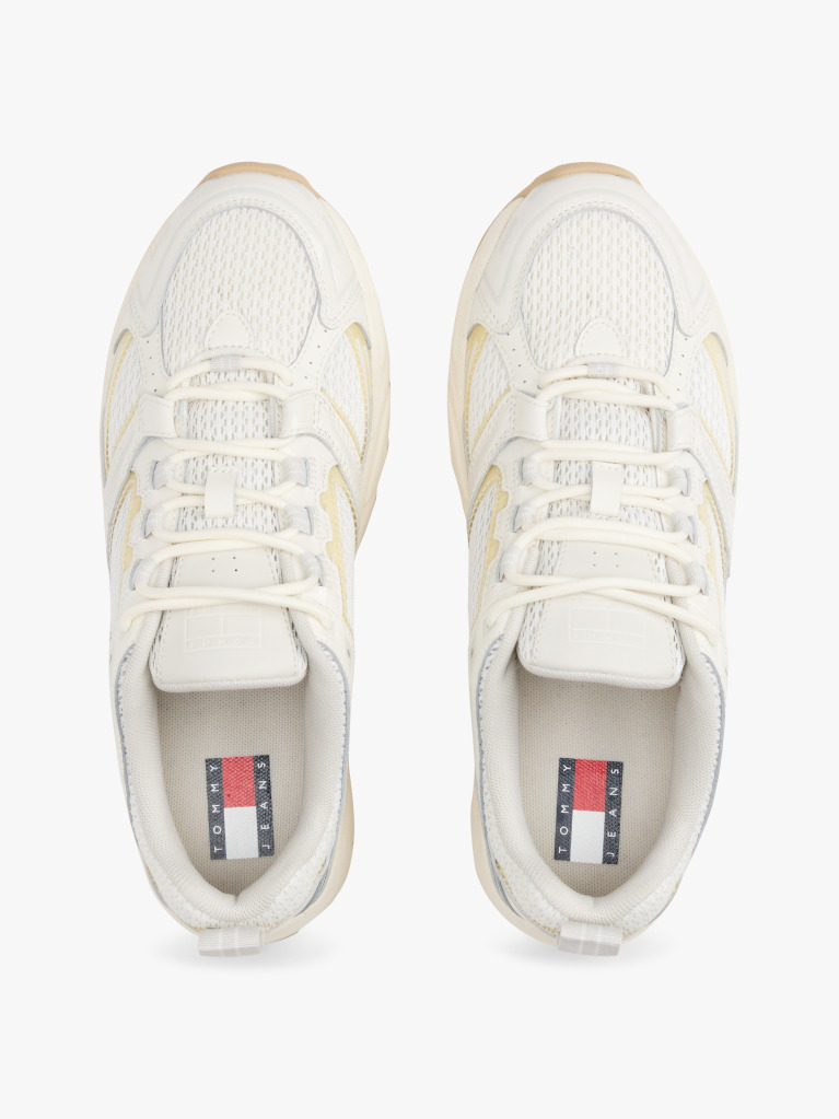 Bej Sneakers Archive Runner Mesh Cu Talpa Profilata  Femei