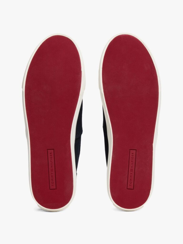 Blue Pantofi Sport Din Panza Cu Logo Embosat  Barbati