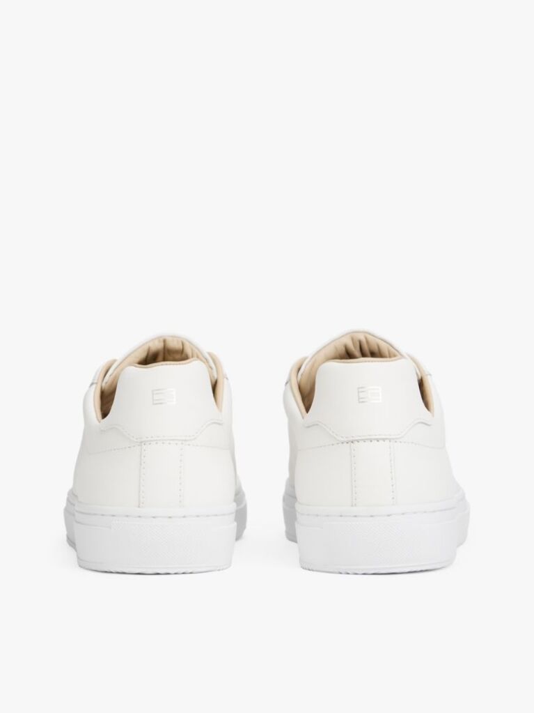 Alb Pantofi Sport Din Piele Cu Talpa Cupsole  Barbati