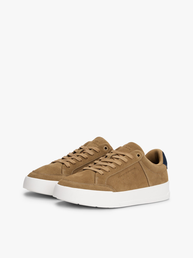 Maro Sneakers Din Piele Intoarsa Cu Talpa Groasa  Barbati