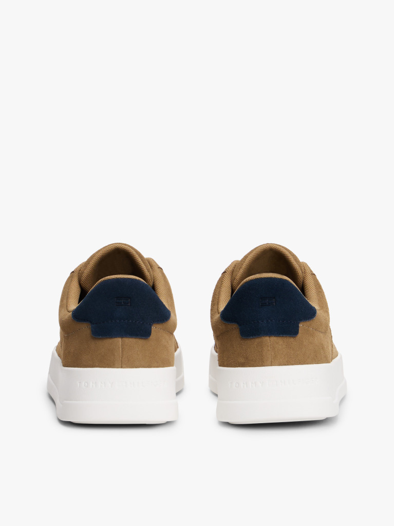Maro Sneakers Din Piele Intoarsa Cu Talpa Groasa  Barbati