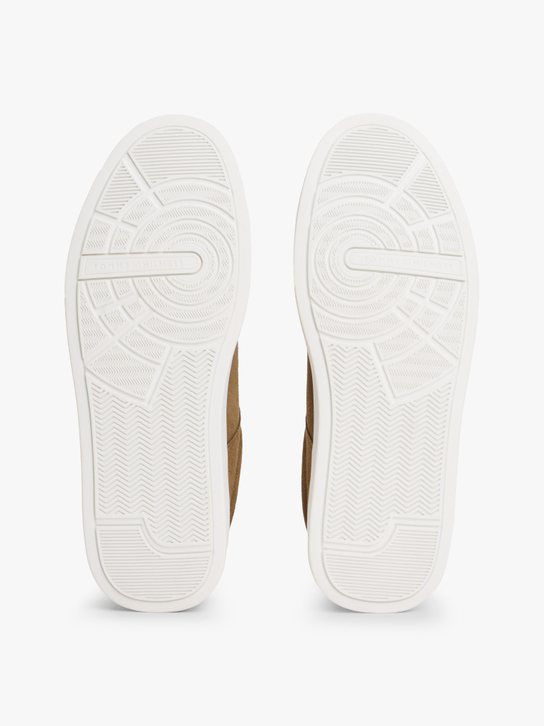 Maro Sneakers Din Piele Intoarsa Cu Talpa Groasa  Barbati