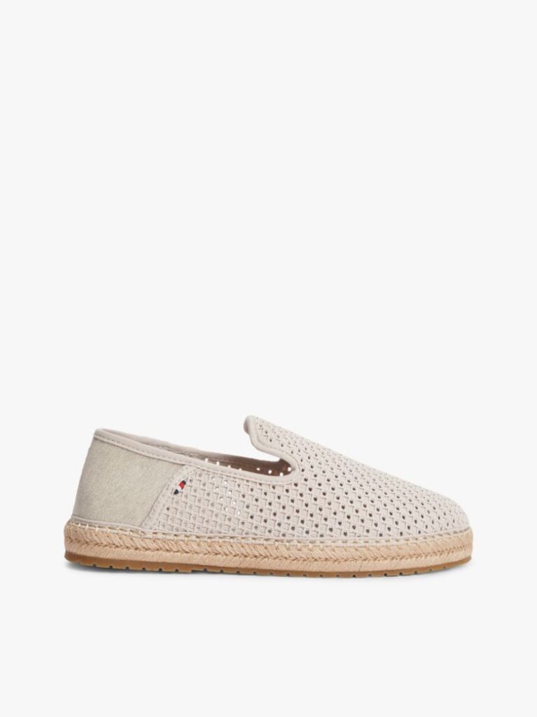 Bej Espadrile Tricotate Flexibile  Barbati