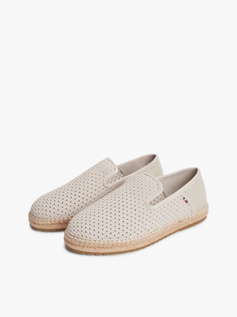 Bej Espadrile Tricotate Flexibile  Barbati