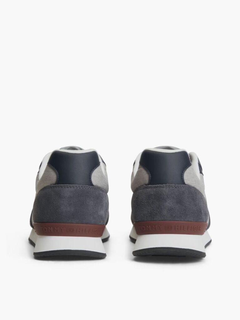Multi Suede Mixed Texture Trainers  Men