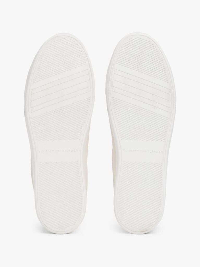 Alb Pantofi Sport Essential Din Piele Metalizata  Femei