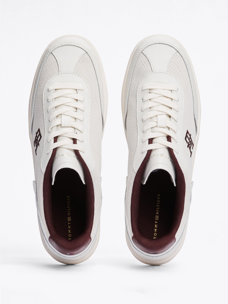 Alb Pantofi Sport TH Monogram Colour-Blocked  Femei