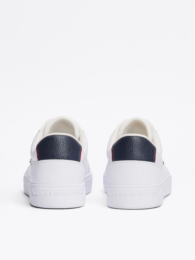 Alb Pantofi Sport Essential Din Piele   Femei