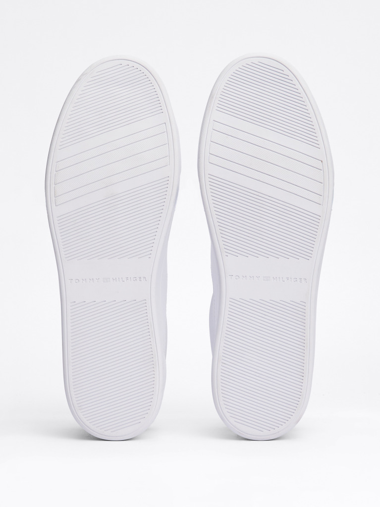 Alb Pantofi Sport Essential Din Piele   Femei