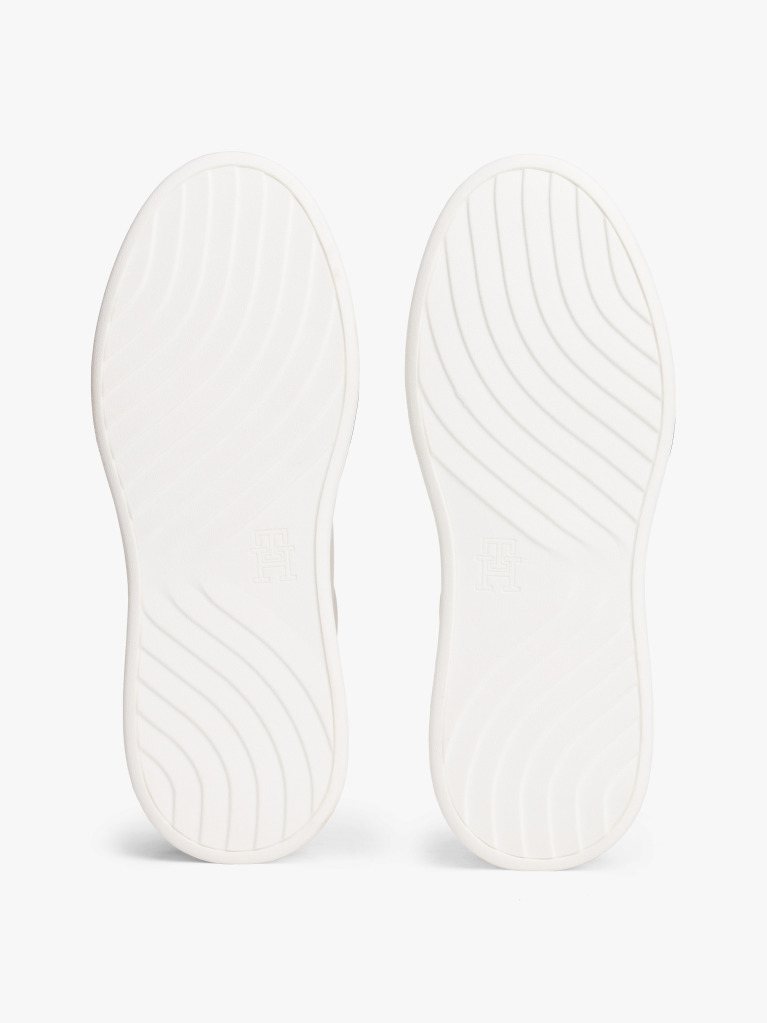 Alb Sneakers Chic Cu Platforma  Femei