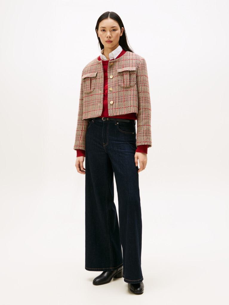 Negru Cizme Pana La Glezna Din Piele Cu Placa Monograma ΤΗ  Femei