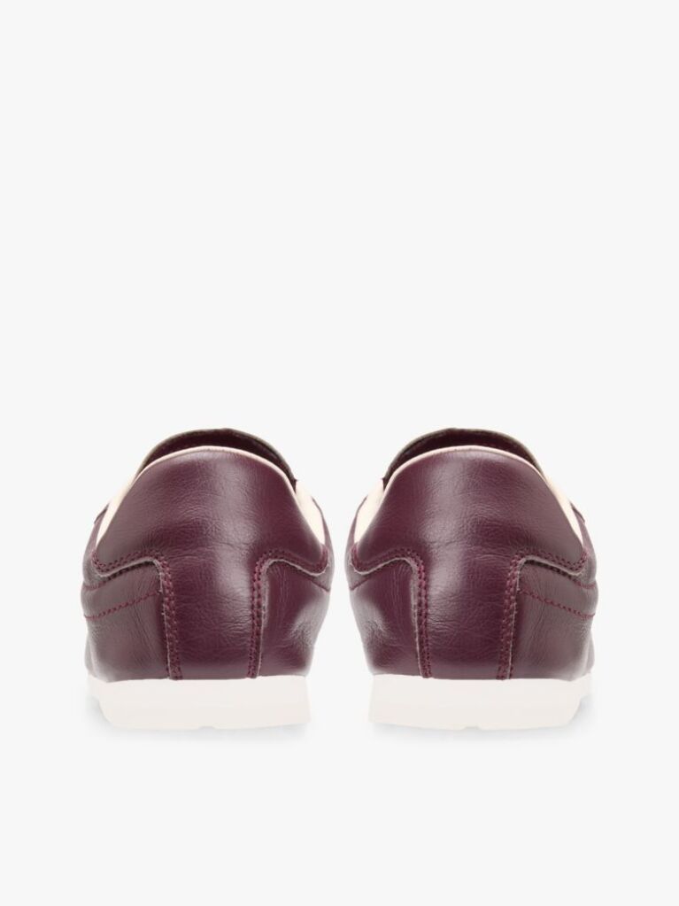 Rosu TH Monogram Sneakers Din Piele Cu Low Profil   Femei