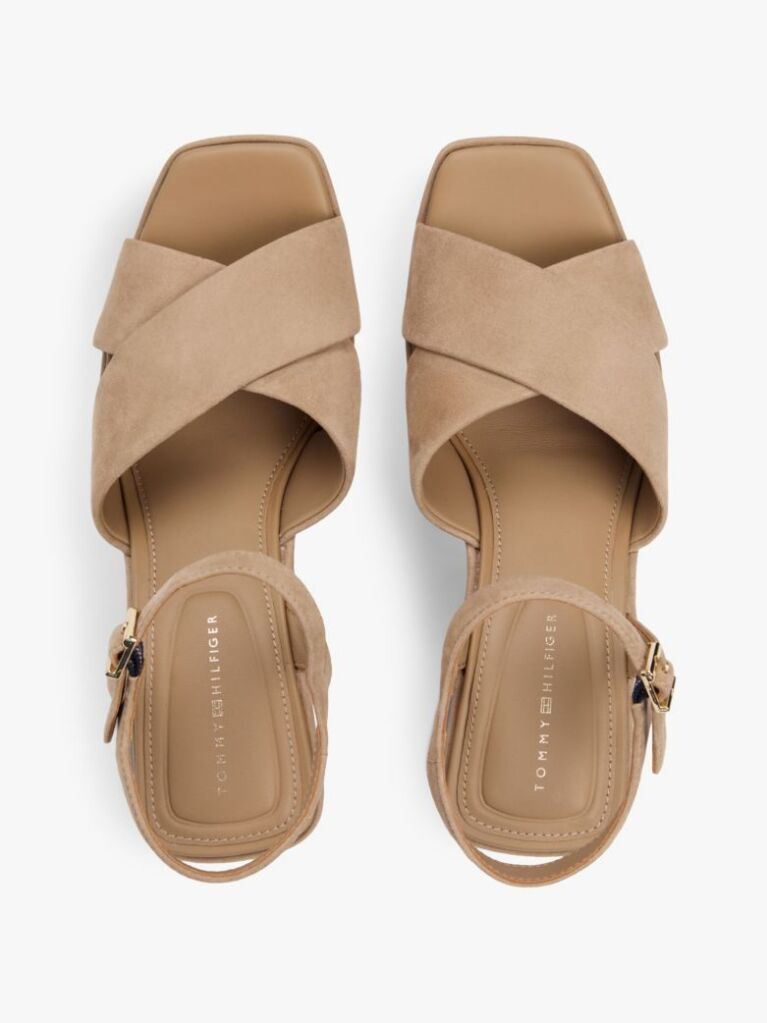 Maro Sandale Cu Platforma Din Piele Suede  Femei