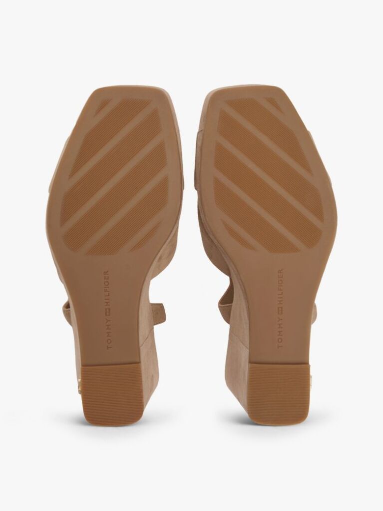 Maro Sandale Cu Platforma Din Piele Suede  Femei