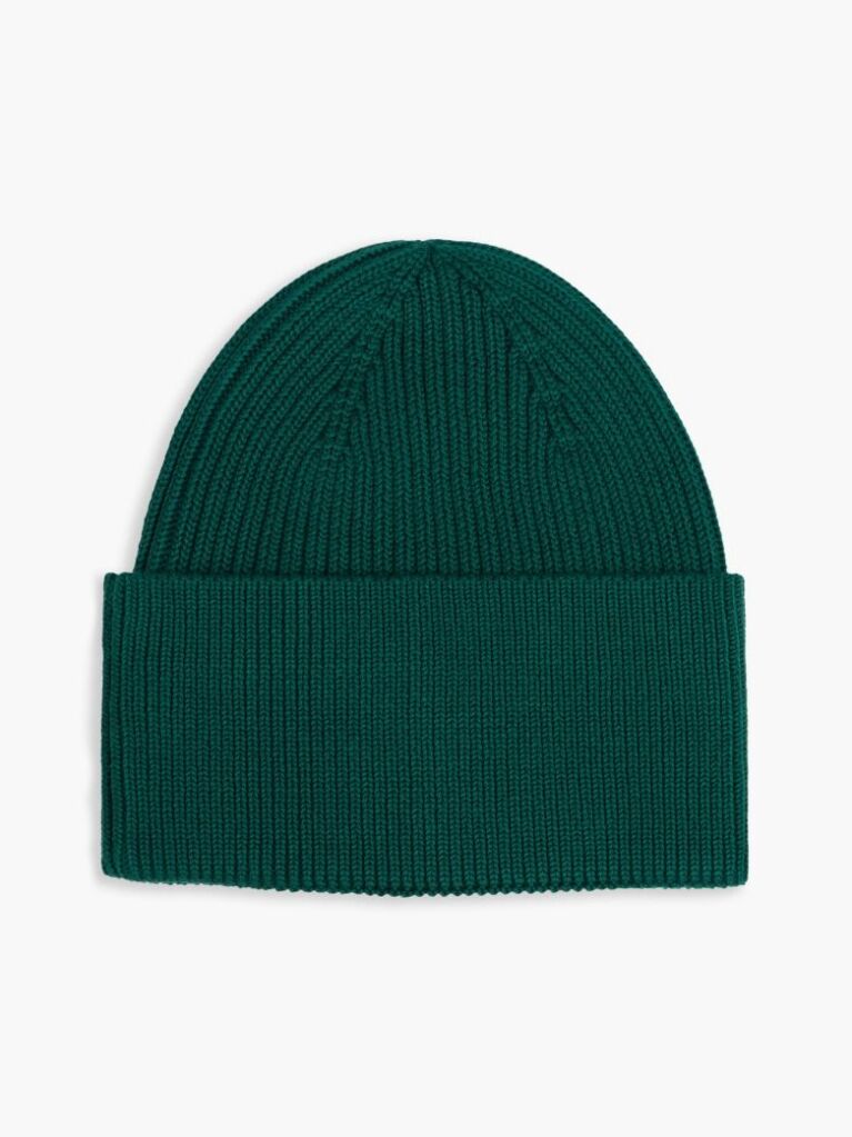 Green Kids' Heritage Flag Logo Rib-Knit Beanie  Kids Unisex