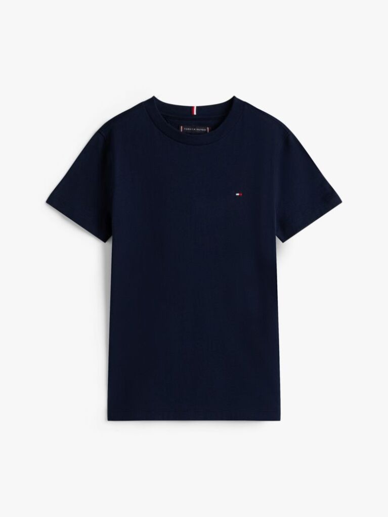 Blue Essential Organic Cotton T-Shirt  Boys