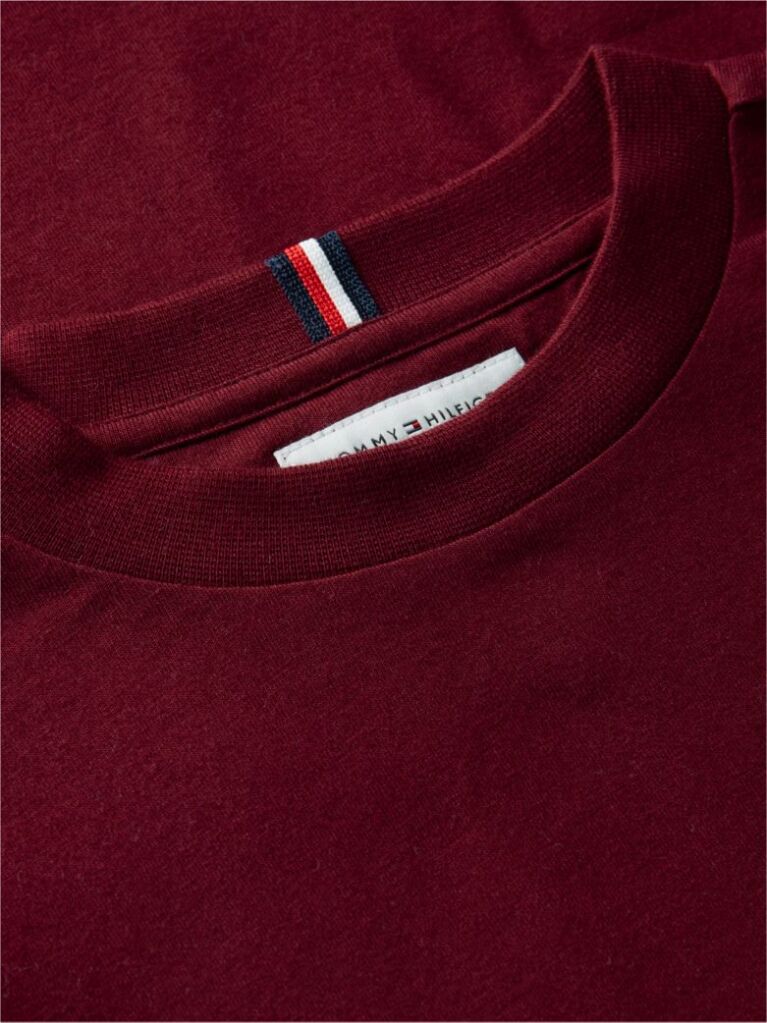 Rosu Tricou Essential Din Jersey Cu Maneca Lunga  Baieti