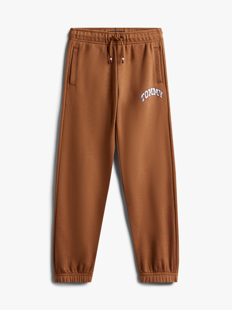 Maro Pantaloni Jogger Din Fleece Cu Imprimeu Si Logo Varsity  Baieti