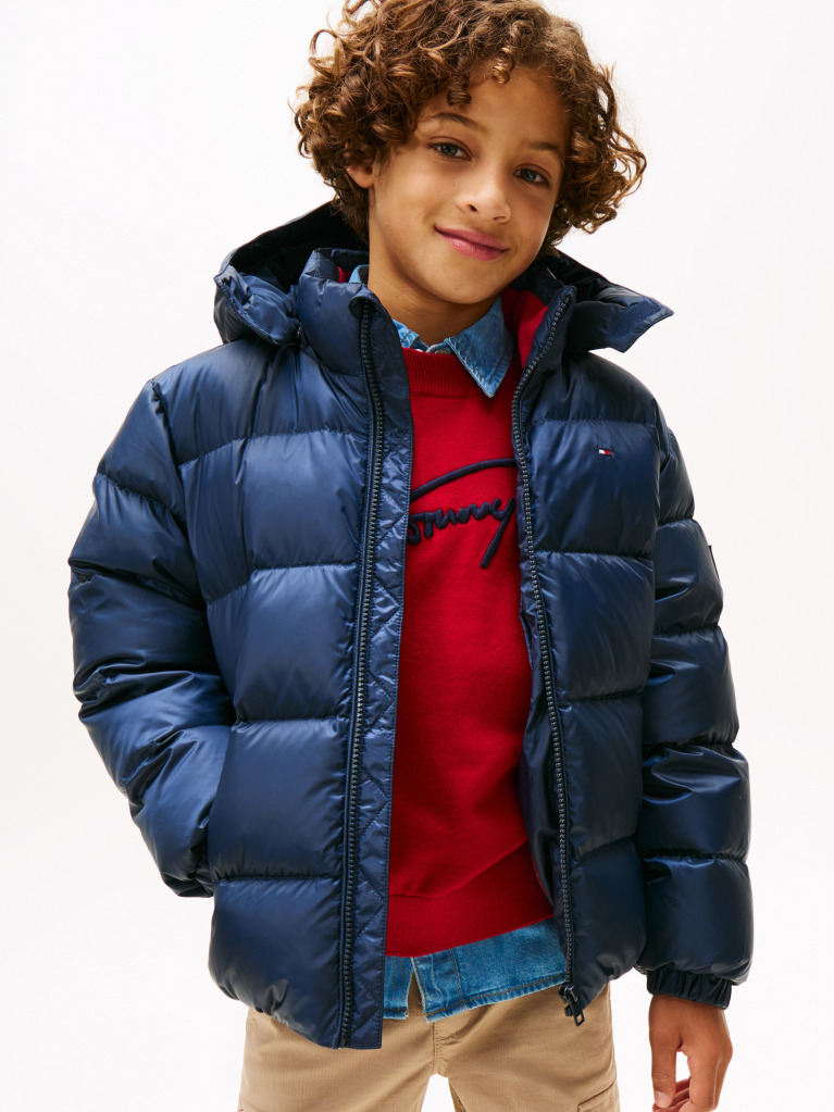 Blue Geaca Puffer Essential Cu Umplutura Din Puf  Baieti
