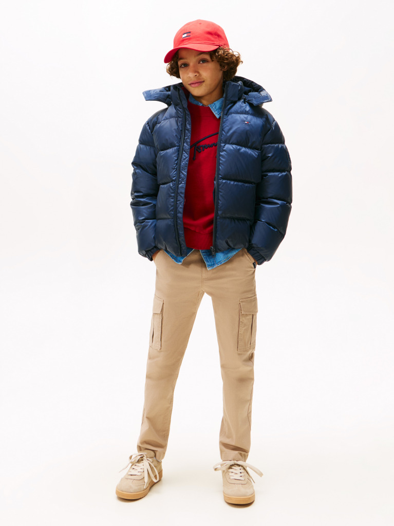 Blue Geaca Puffer Essential Cu Umplutura Din Puf  Baieti