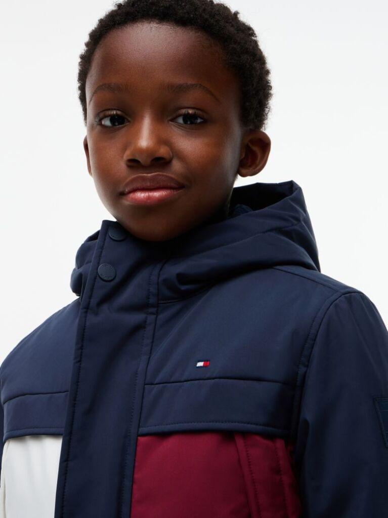 Blue 3-In-1 Relaxed Parka Jacket  Boys