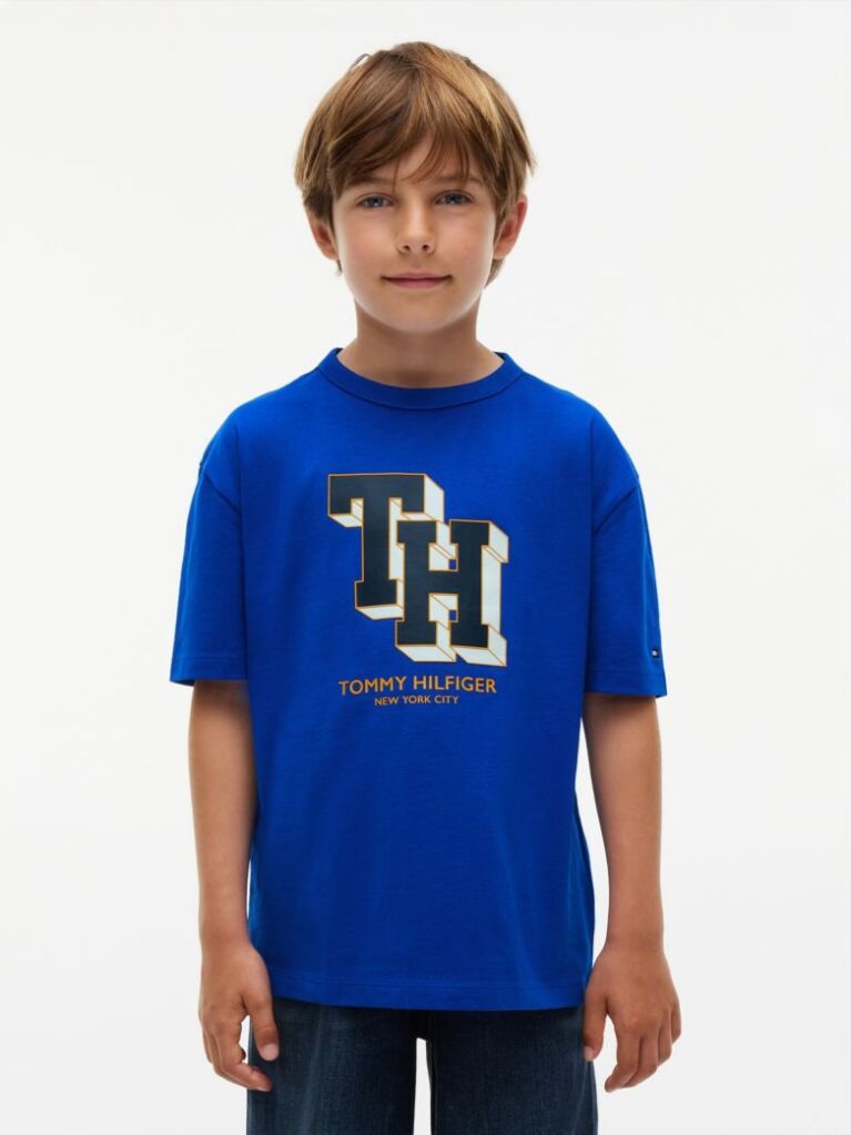 Blue Varsity Logo Jersey T-Shirt  Boys